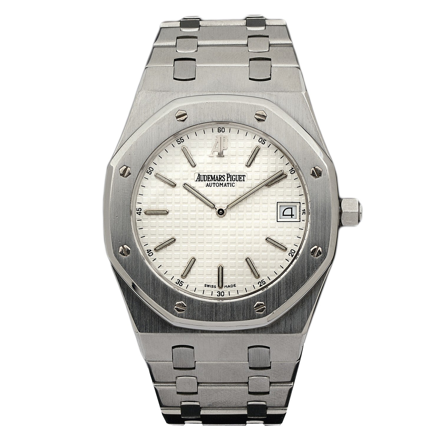 Audemars Piguet Royal Oak Fond Blanc. Homme