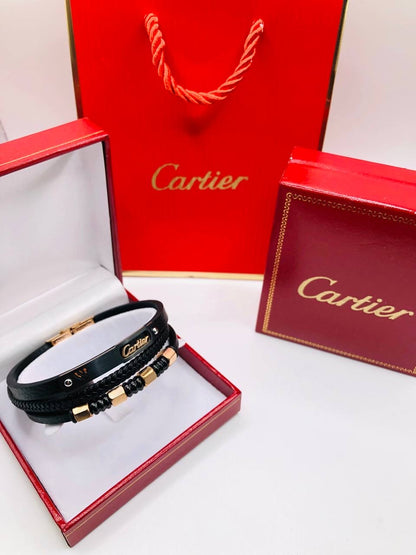 bracelet cuir de Luxe Pour Homme / H30089