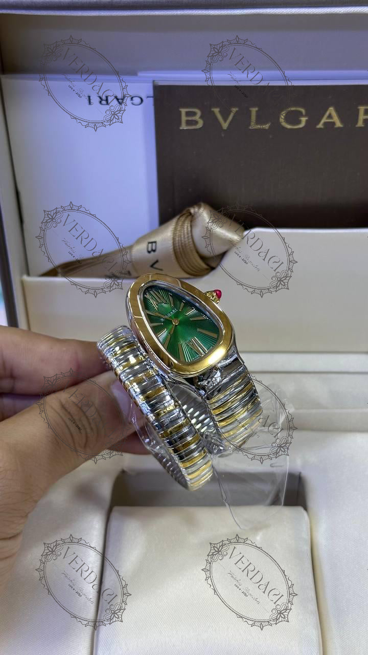 Bvlgari Serpenti Tubogas Montre green