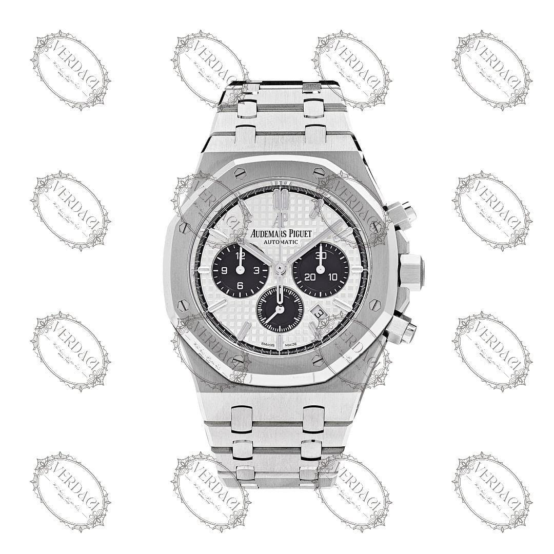 AUDEMARS PIGUET ROYAL OAK CHRONOGRAPH 41MM WHITE DIAL