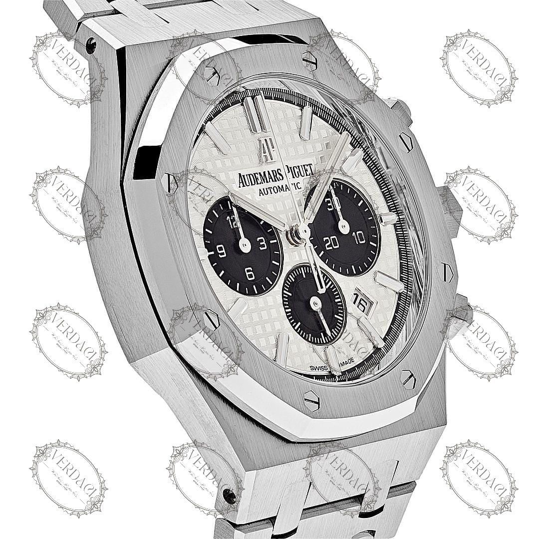 AUDEMARS PIGUET ROYAL OAK CHRONOGRAPH 41MM WHITE DIAL