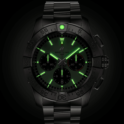 Montre Breitling Avenger B01 Chronograph cadran vert