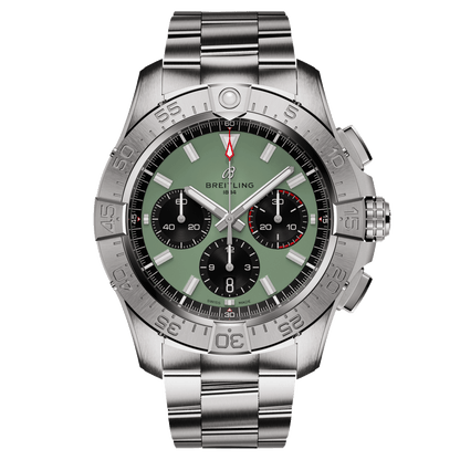 Montre Breitling Avenger B01 Chronograph cadran vert