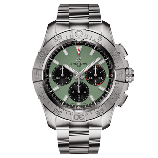 Montre Breitling Avenger B01 Chronograph cadran vert