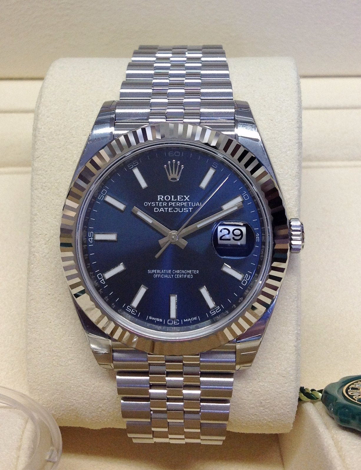 Datejust 41 Bleu jubilé Pour Homme