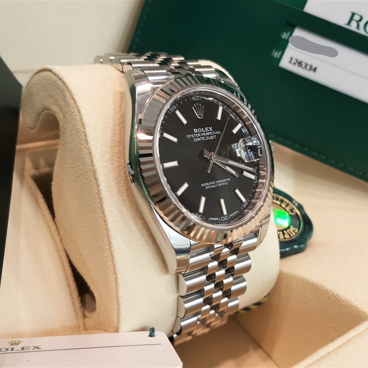 Rolex Datejust 41 Noir Jubilé. Homme