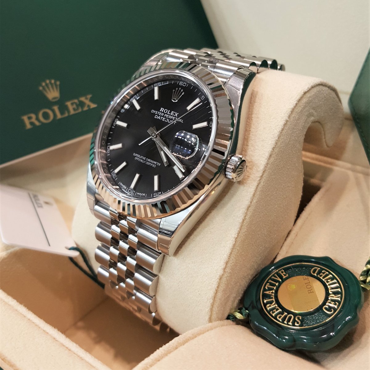 Rolex Datejust 41 Noir Jubilé. Homme