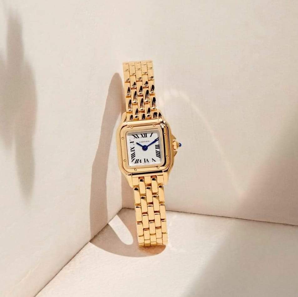 Montre Panthère de Cartier. Femme