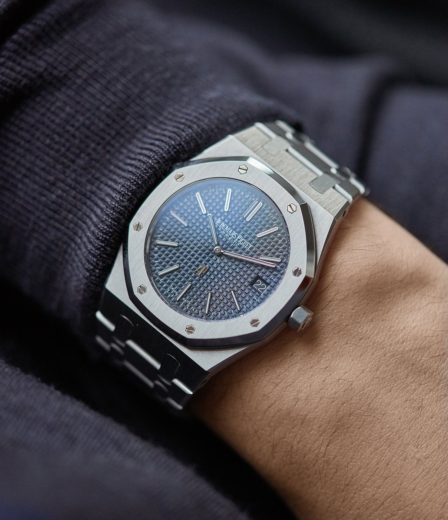 Montre Homme Audemars Piguet Royal Oak Bleu 41 mm