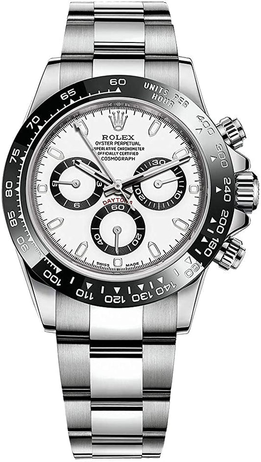 Daytona Cosmographe Fond Blanc Montre Pour Homme