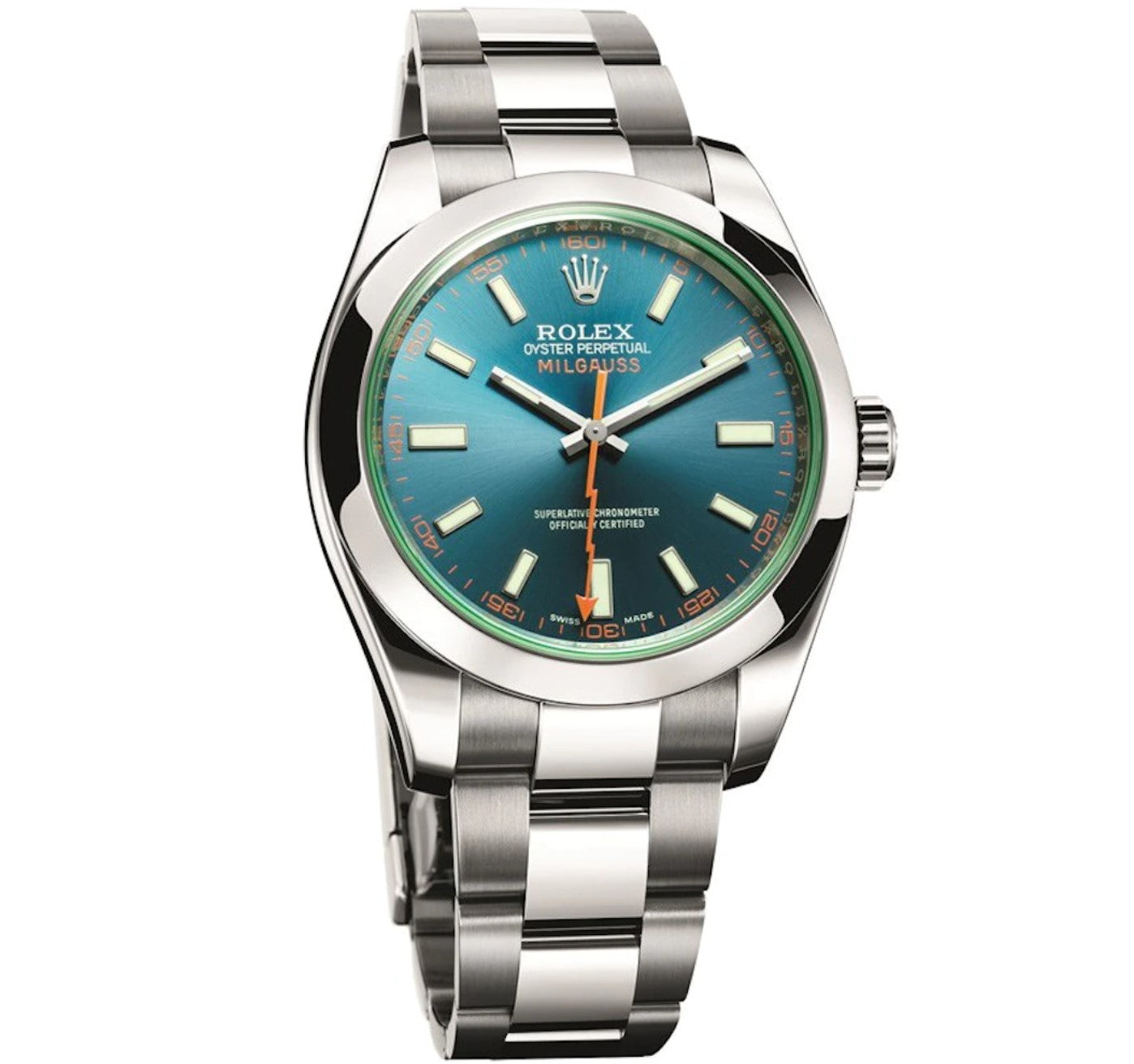 Milgauss Fond Bleu 116400GV