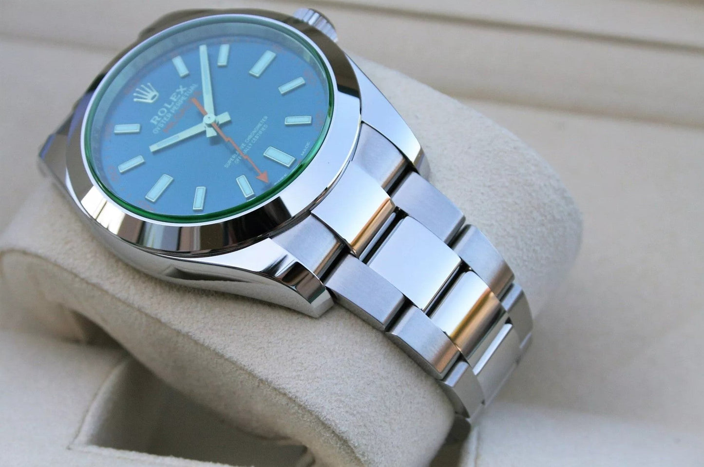 Milgauss Fond Bleu 116400GV