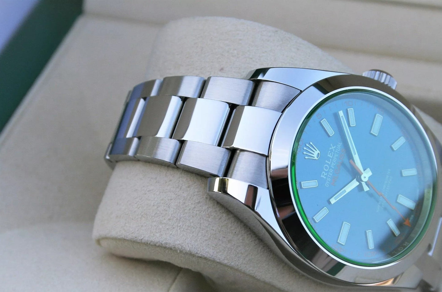 Milgauss Fond Bleu 116400GV