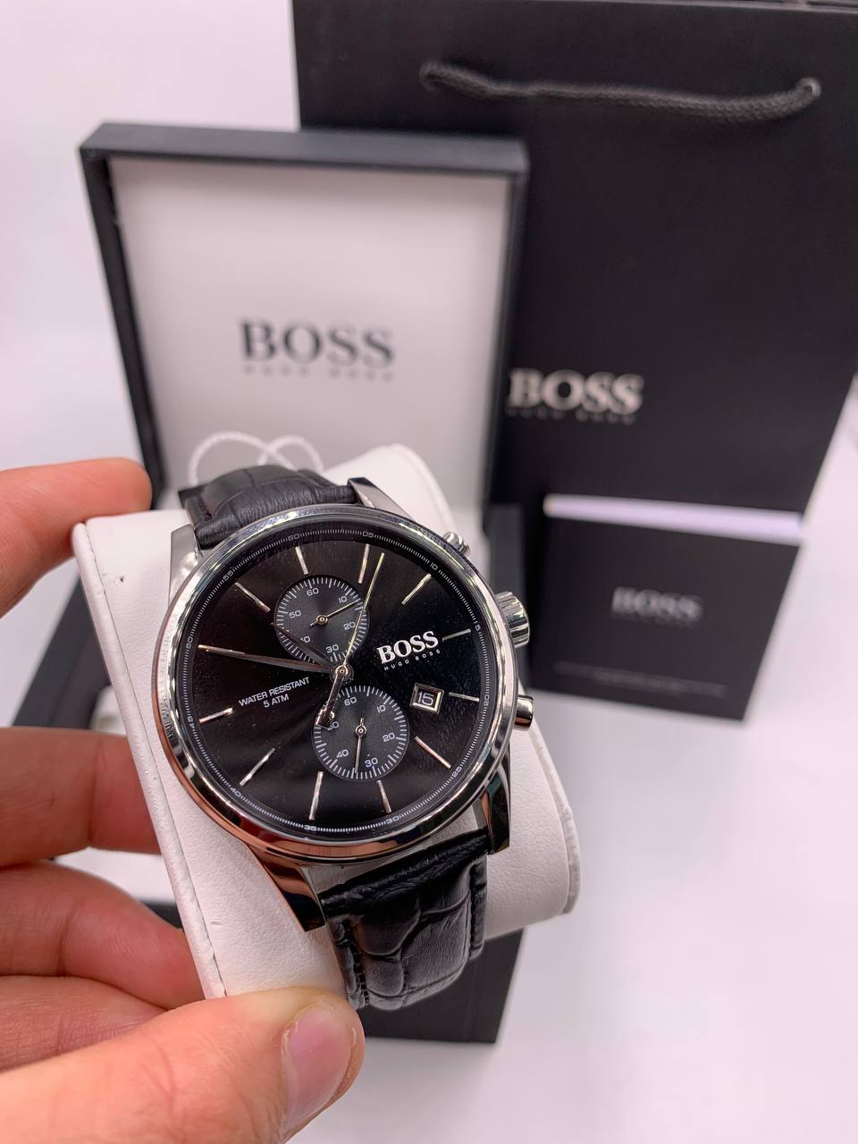 Hugo Boss Noir 1513281 Jet Chronographe Pour homme