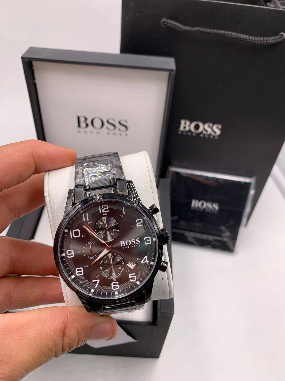 Montre Hugo Boss Gents Noire 1513181 Pour Homme